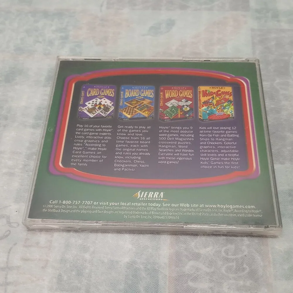 Hoyle Casino PC Game – Vintage Sierra CD-ROM Vegas Style Fun